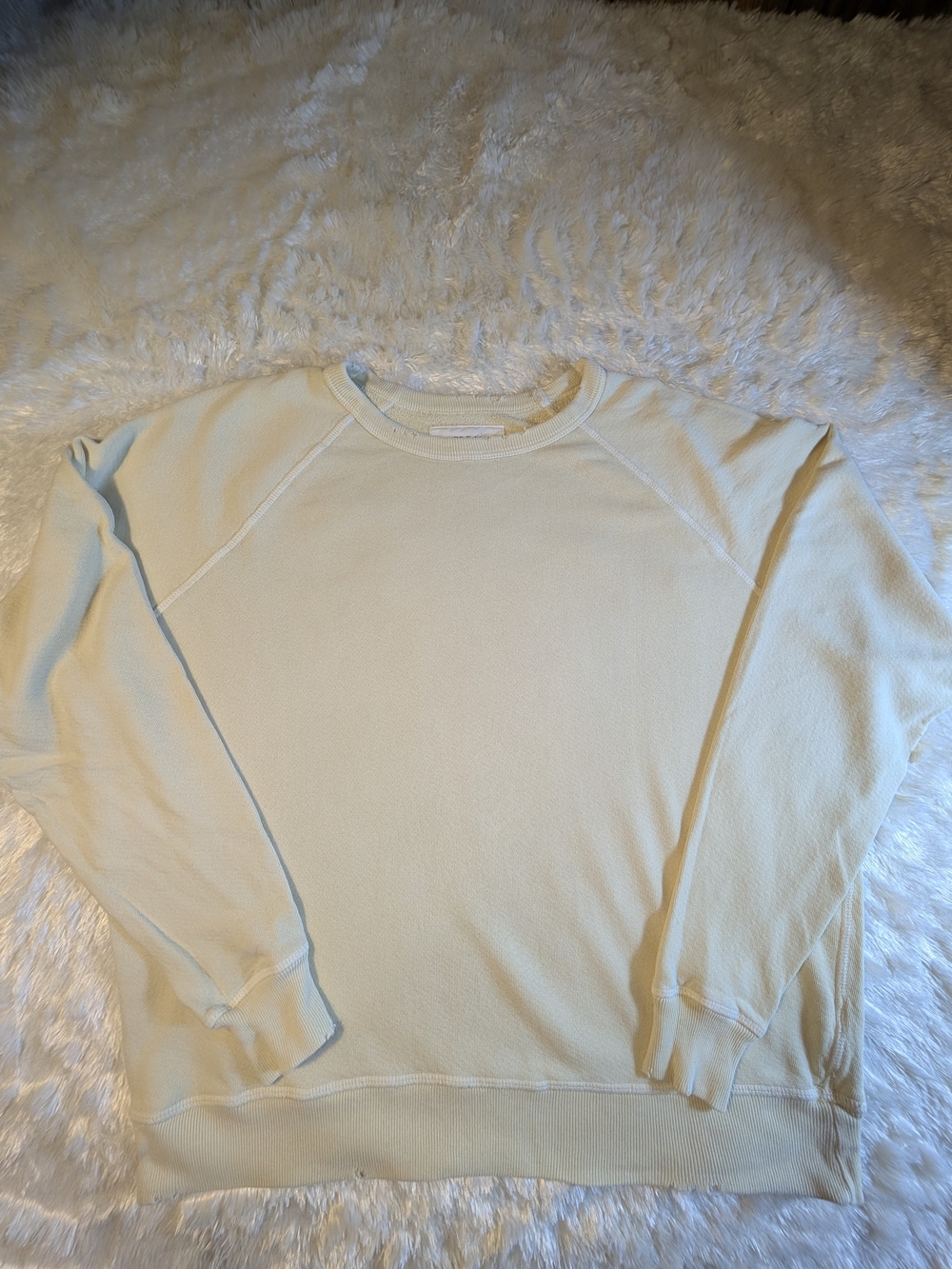 Greats Cream Crewneck Sweatshirt